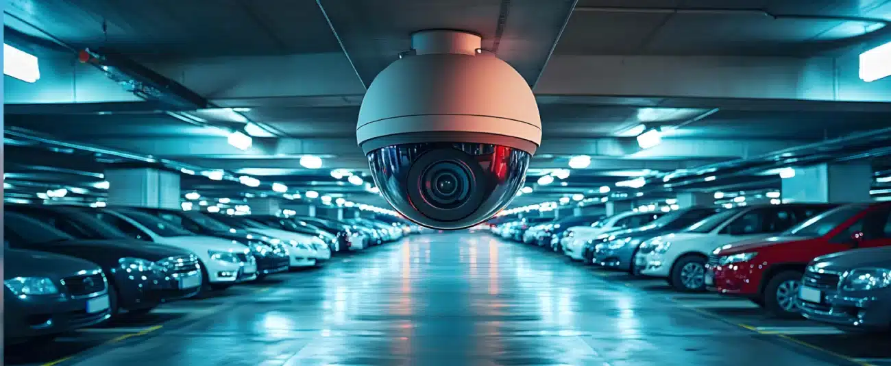 Kameraövervakning Parkering Irisity AI